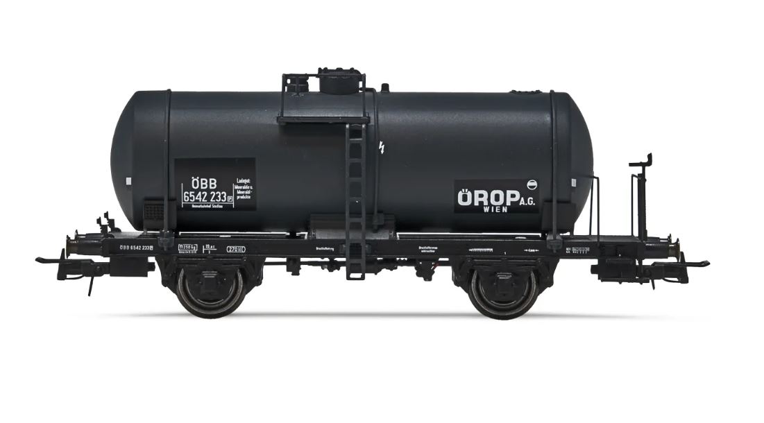 Rivarossi HR6609 Zweiachsiger Mineralökesselwagen ÖROP ÖBB Spur H0