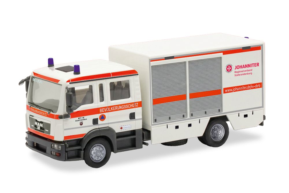 Herpa 099608 MAN TGL 08 GW-SAN Johanniter 1:87