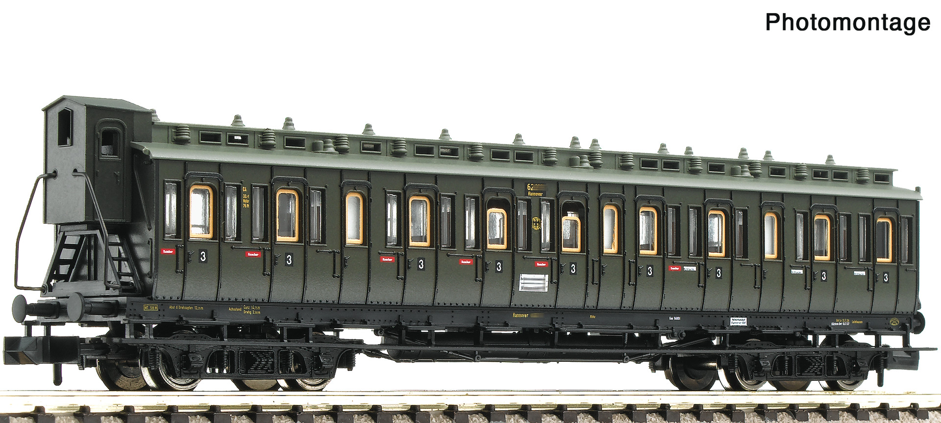 Fleischmann 6260102 Abteilwagen 3. Klasse