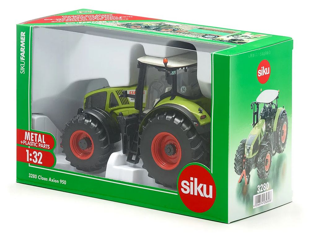Siku 3280 Claas Axion 950 1:32 Spur 1 Standmodell Neu OVP