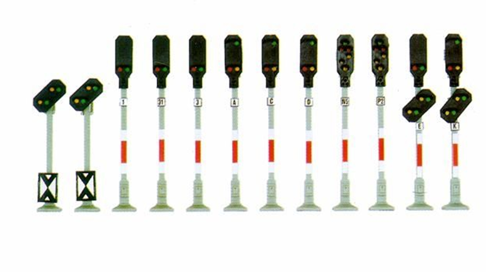 Busch 5850 Signalbausatz 1:160/1:120 Spur N/TT NEU OVP
