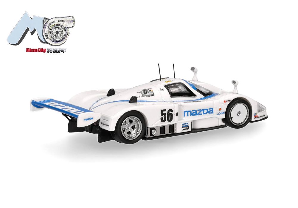 Herpa 87MC000095 MicroCity: Mazda 787B "56", weiß 1:87 Spur H0 NEU