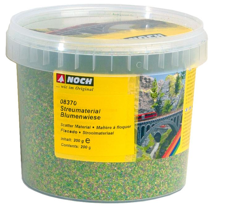 Noch 08370 Streumaterial “Blumenwiese” - 200 g - Neu - OVP
