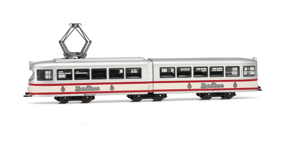 Arnold HN2604 Straßenbahn Typ DUEWAG GT6 Version Essen Spur N