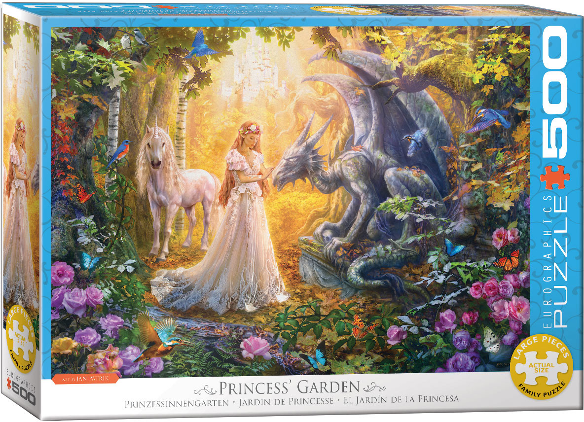 EUROGRAPHICS 6500-5458 Prinzessinengarten 500 Teile Puzzle