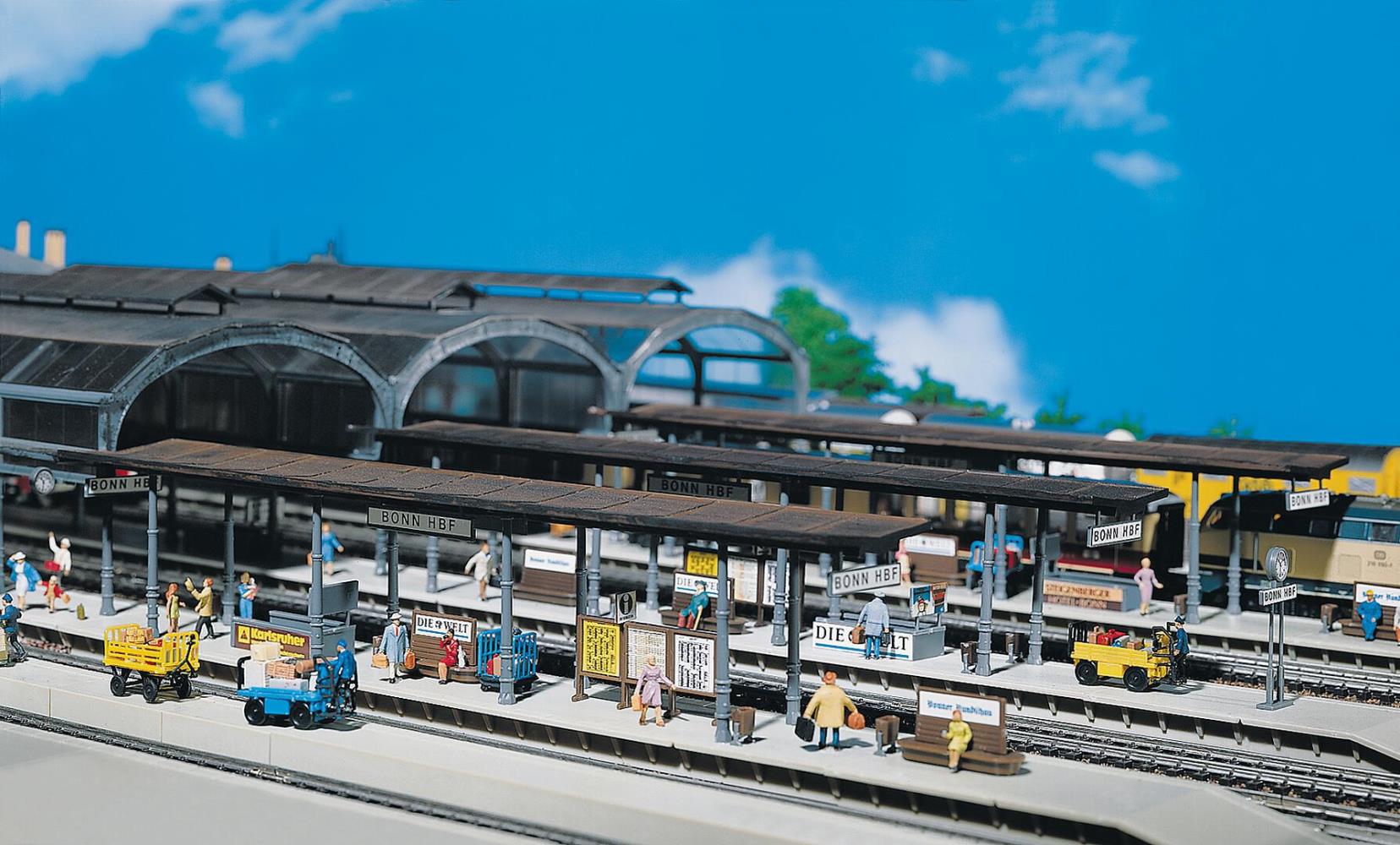 Faller 120191 2 Bahnsteige 1:87 Spur H0 Bausatz Neu OVP