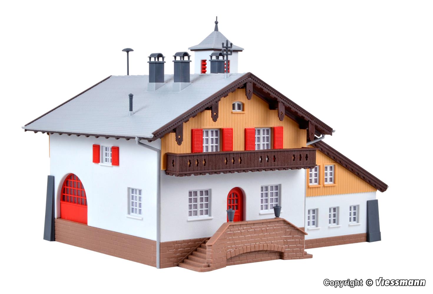 Kibri 39214 Feuerwehr mit Dorfgemeinschaftshaus 1:87 Spur H0
