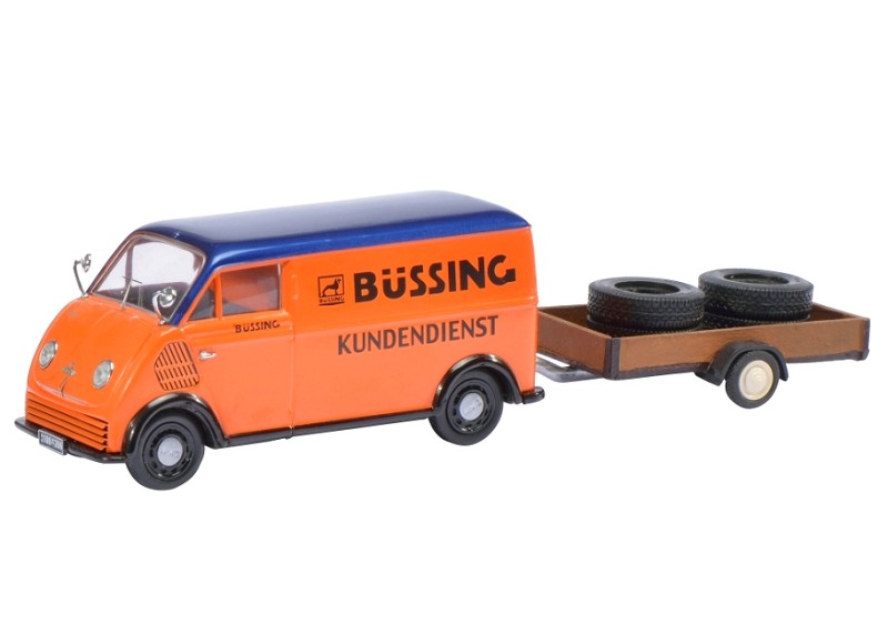 Schuco 450238900 DKW Schnelllaster Büssing 1:43 Standmodell Neu OVP