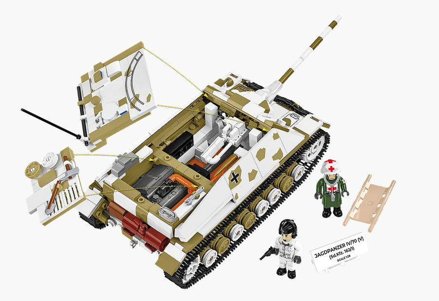 Cobi 2668 Jagdpanzer IV/70 (V) (Sd.Kfz.162/1) 1:28 Bausatz NEU