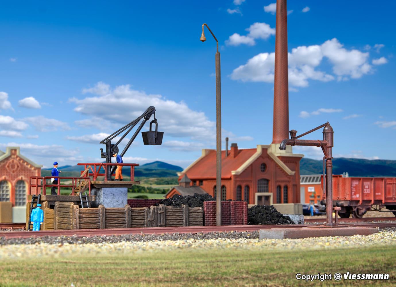 Kibri 37434 Bekohlungsanlage mit Wasserkran 1:160 Spur N Neu