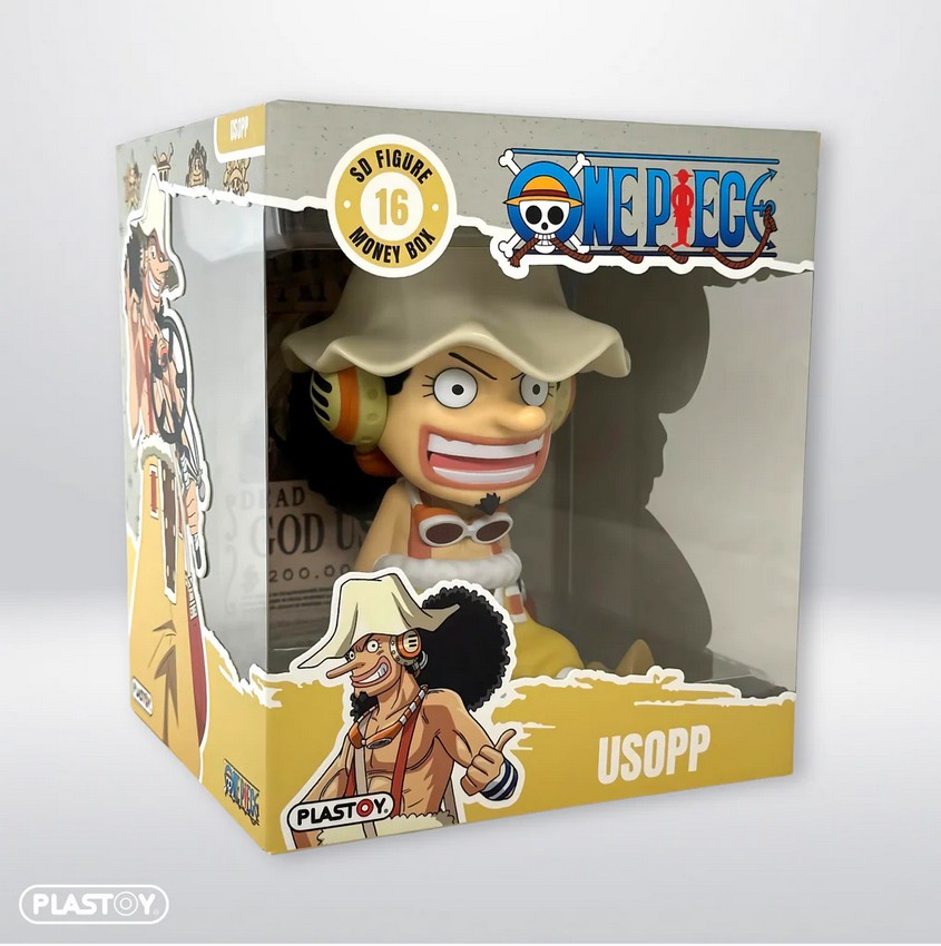 Plastoy 80171 One Piece Usopp 16 cm NEU OVP Spardose
