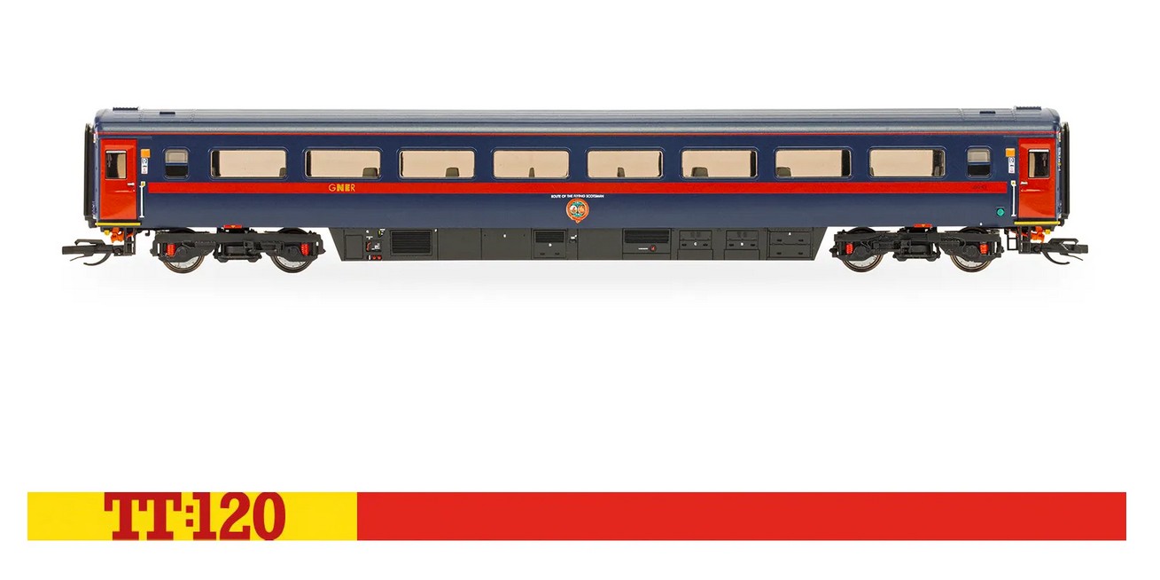 Hornby TT4043A GNER HST Mk3 '42243' Trailer Standard Coach Spur TT