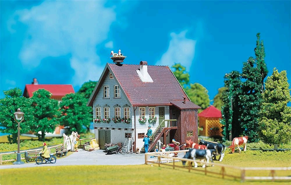 Faller 130280 Haus mit Storchennest 1:87 Spur H0 Bausatz Neu OVP