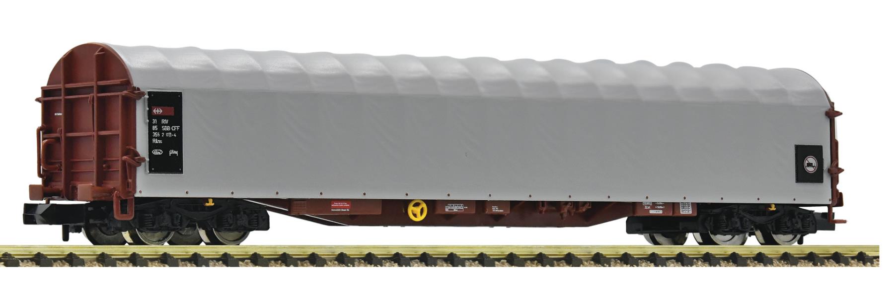 Fleischmann 6660066 Schiebeplanenwagen SBB 1:160 Spur N DC Neu OVP
