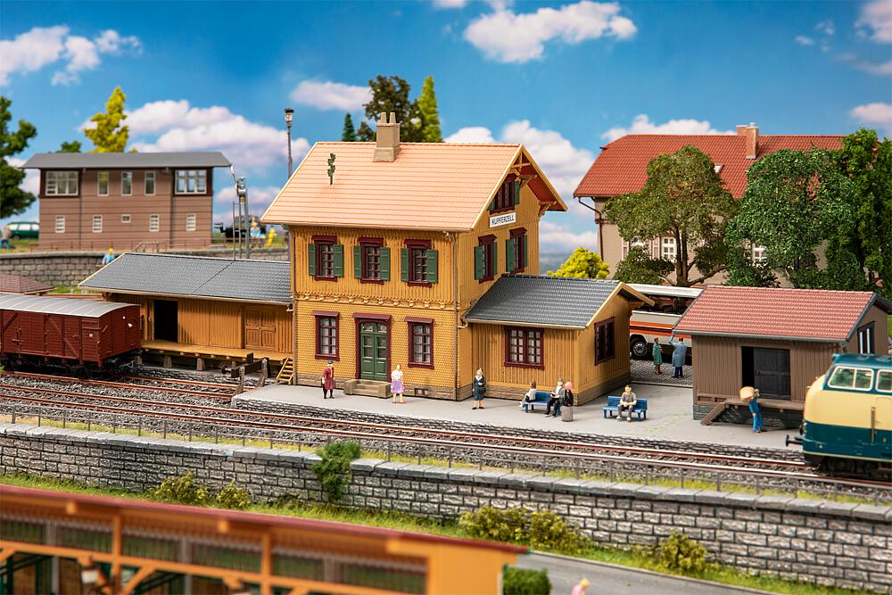 Faller 110153 Bahnhof Kupferzell 1:87 Spur H0 Bausatz Neu OVP