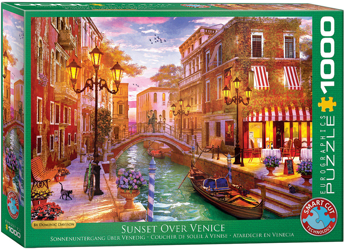 EUROGRAPHICS 6000-5353 Sonnernuntergang über Venedig 1000 Teile Puzzle