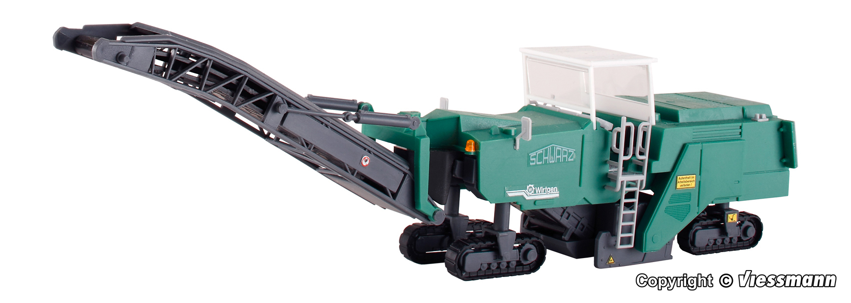 Kibri 15200 WIRTGEN Kaltfräse SchwarzBau 1:87 Spur H0 Bausatz