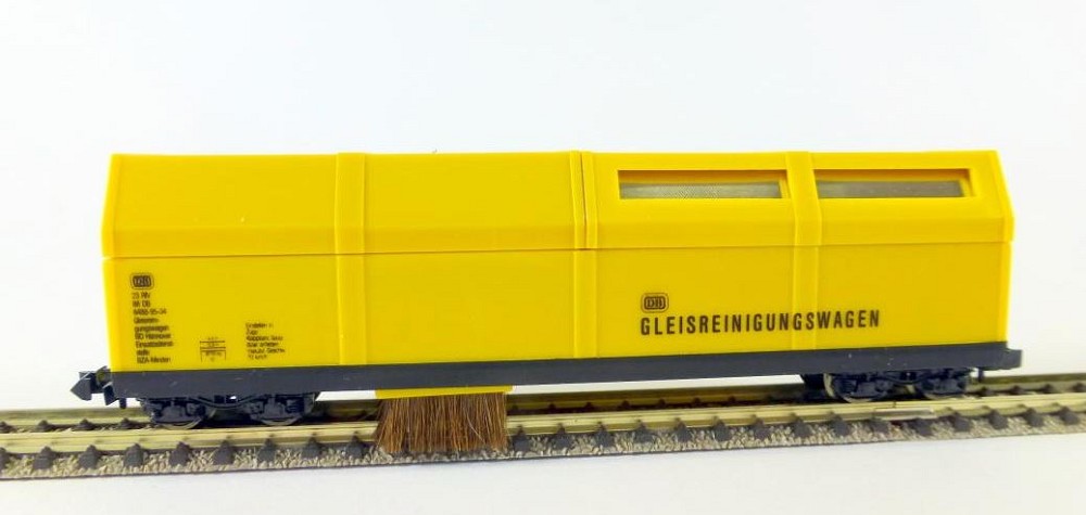 Lux-Modellbau 9070 N-Gleisstaubsaugerwagen analog u. digital einsetzbar