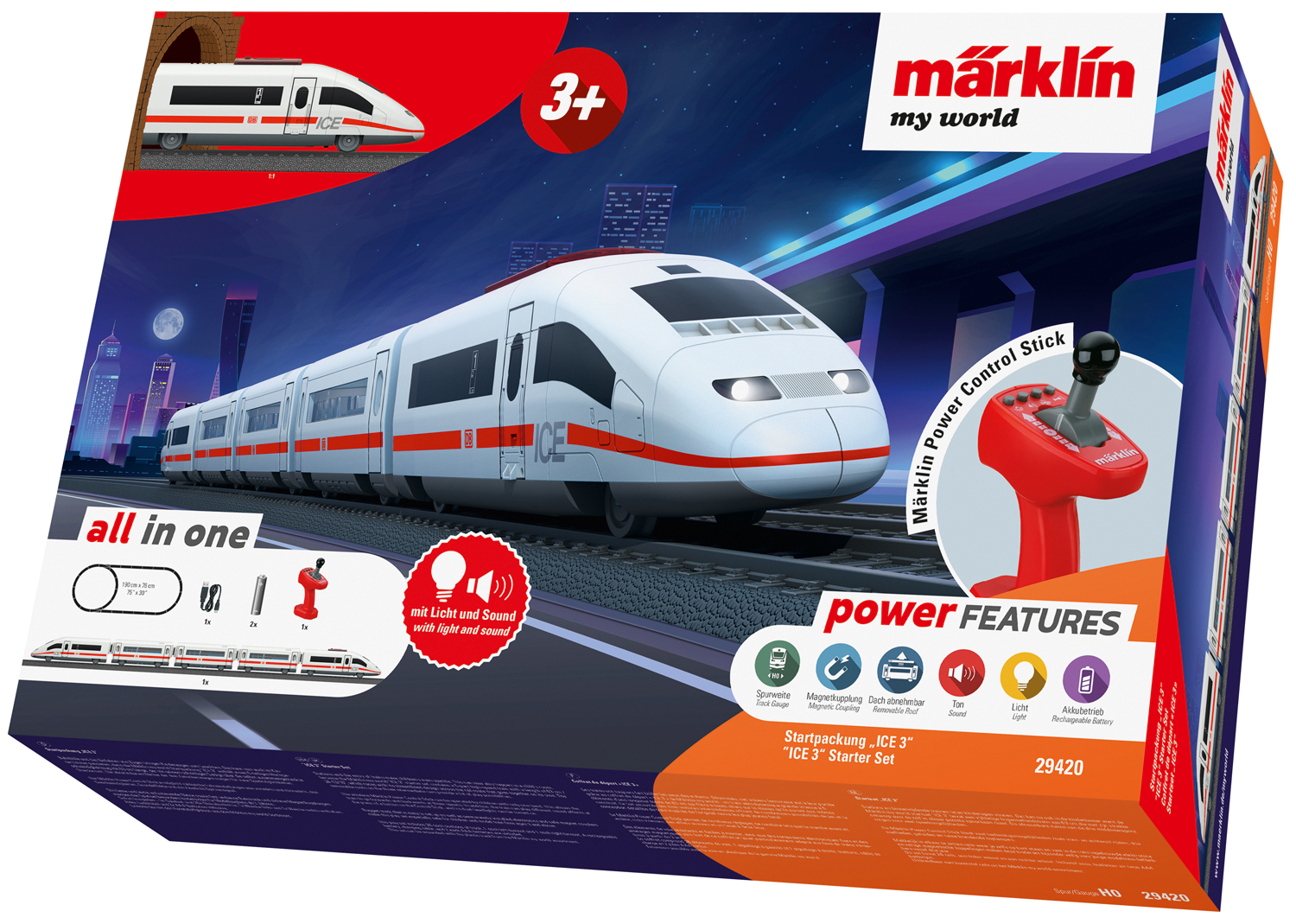 Märklin 29420 my world Startpackung ICE 3