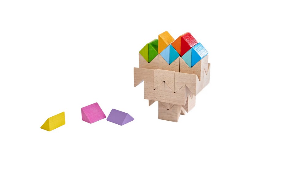 HABA 2012606001 Bunte Spielfalt Kreativbausteine - 32 Holzbaust. NEU OVP