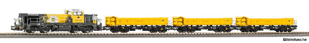 Piko 58161 Diesellok DE18 Leonard Weiss VI & 3 Fakks127 Spur H0