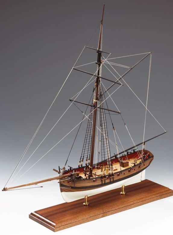 VICTORY MODELS 25000 Lady Nelson Englischer Kutter 1:64 Bausatz Neu OVP