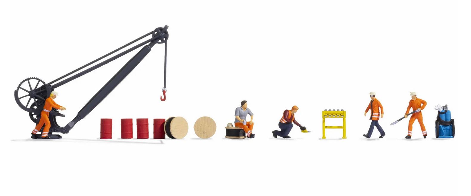 Noch 16270 Figuren-Themenwelt Bahnbetriebswerk 1:87 Spur H0