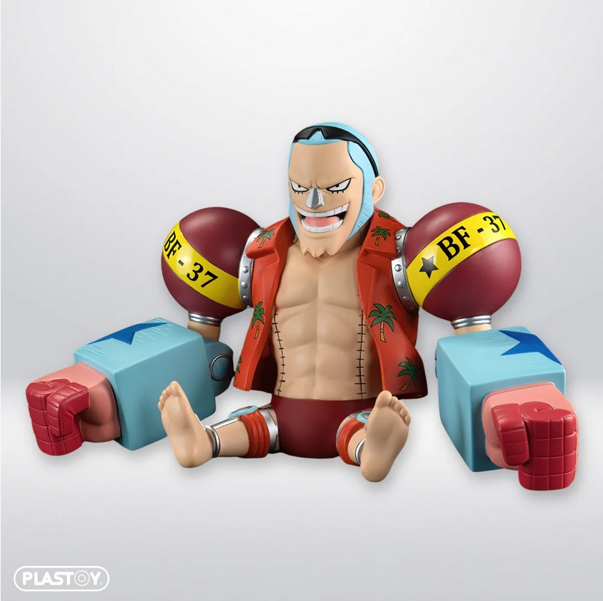 Plastoy 80221 One Piece Franky 15 cm NEU OVP Spardose