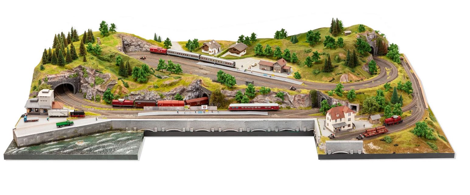 Noch 53610 Easy-Track Trassenbausatz Martinstadt 1:87 Spur H0