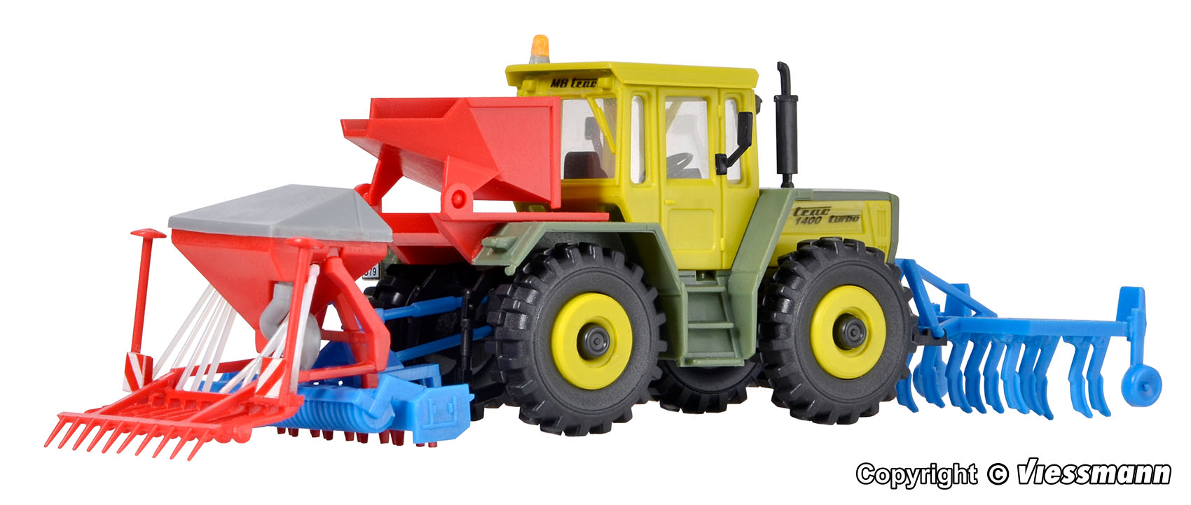 Kibri 10702 MB TRAC mit Säkombination 1:87 Spur H0 Bausatz Neu
