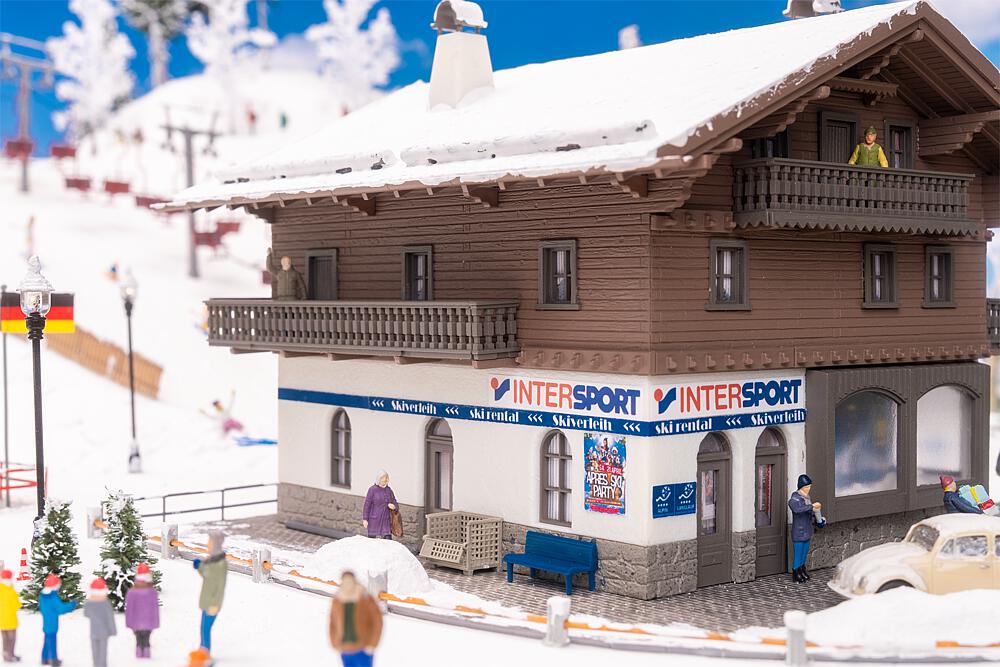 Faller 191845 Skigeschäft INTERSPORT