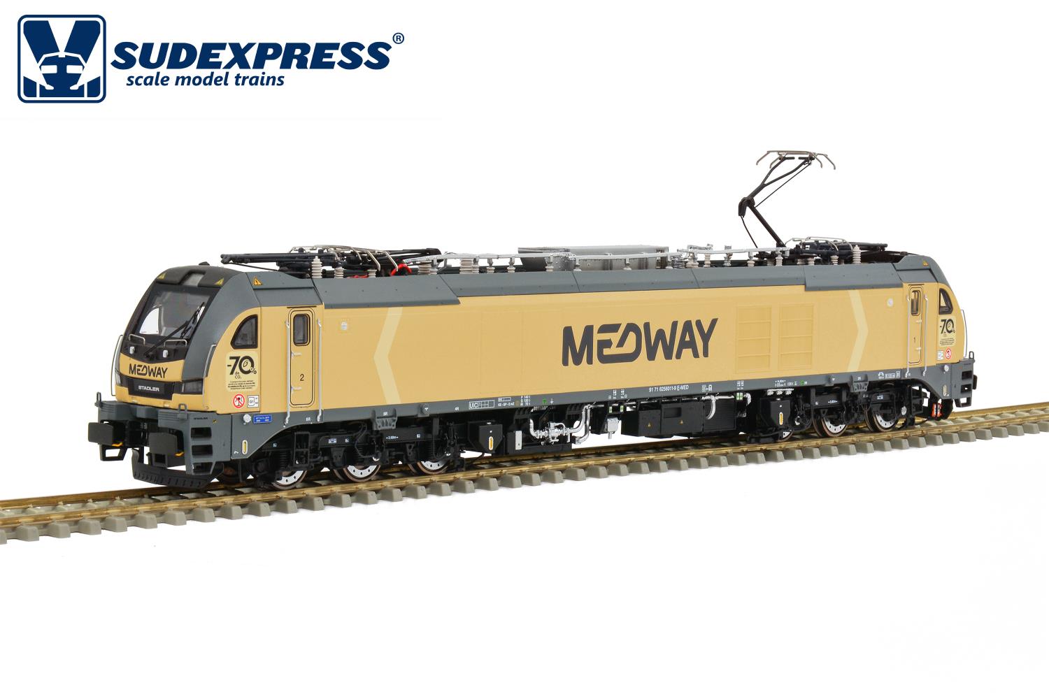 Sudexpress S2562018 Stadler Euro6000 Medway 256 201-6 1:87 Spur H0 AC