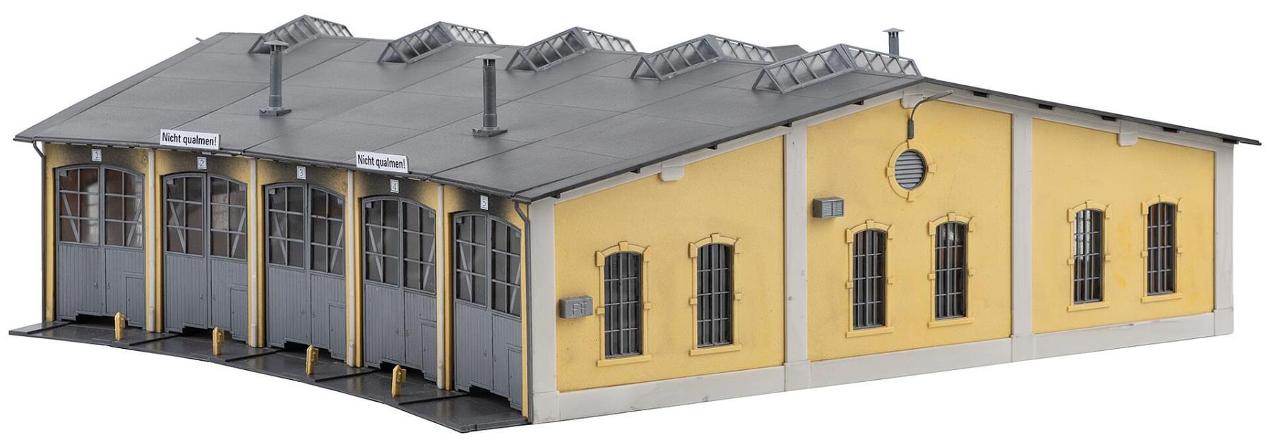 Faller 120081 Ringlokschuppen Freilassing 1:87 Spur H0 Bausatz Neu