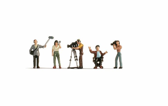 Noch 15573 Kamerateam - Spur H0 - Neu - OVP Figuren