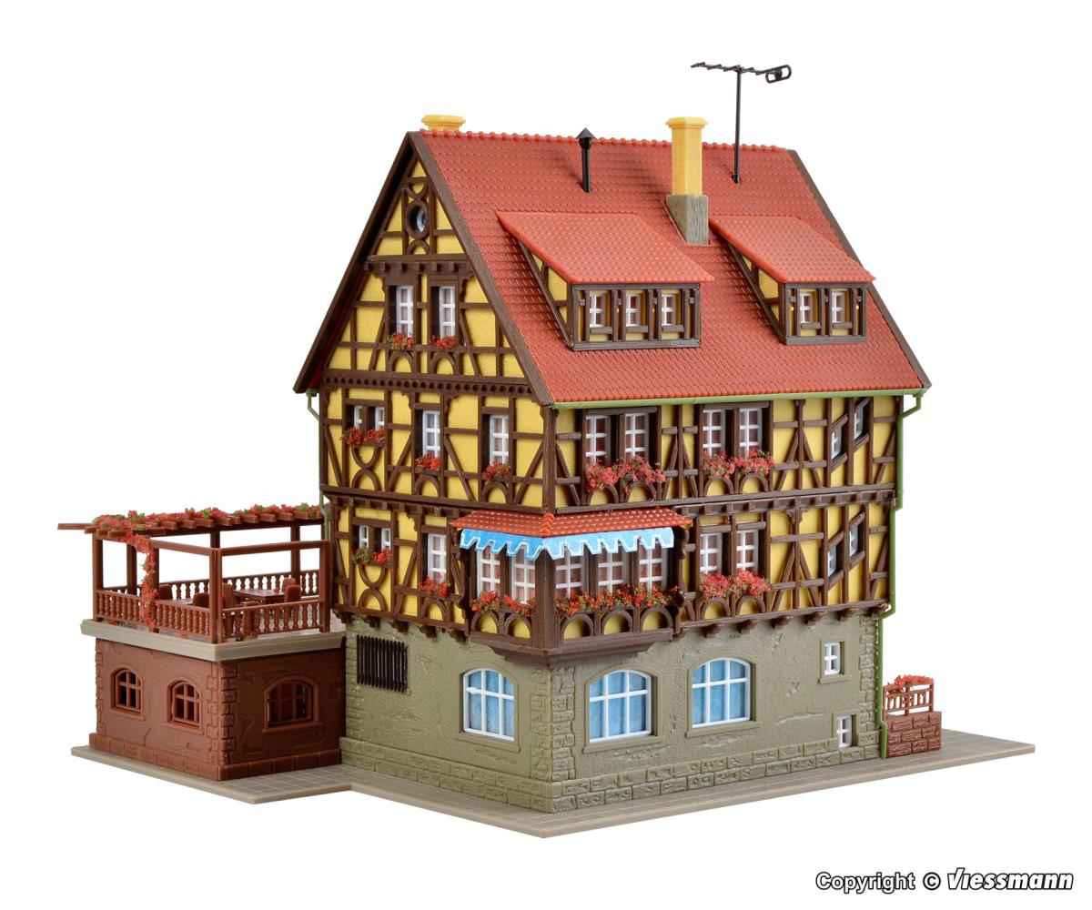 Vollmer 47688 Bäckerei mit Gartencafé 1:160 Spur N Bausatz Neu OVP