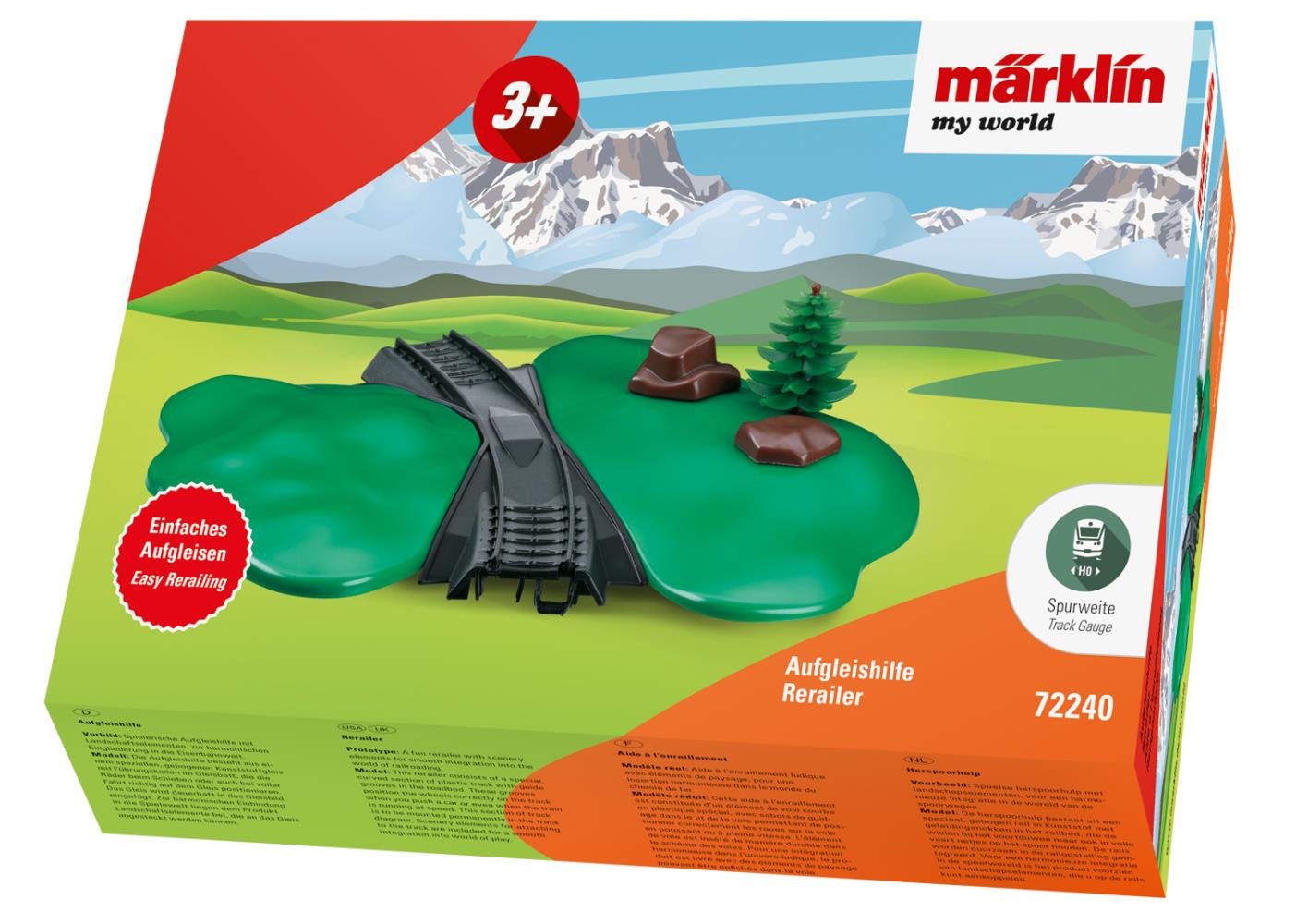 Märklin 72240 my world Aufgleishilfe 1:87 Spur H0 Neu OVP