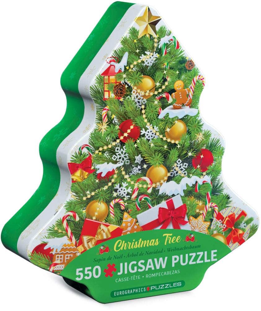 EUROGRAPHICS 8551-5663 Christmas Tree Dose 550 Teile Puzzle