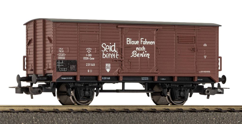 Piko 24567 Ged. Güterwg. G02 FDJ DR III Spur H0