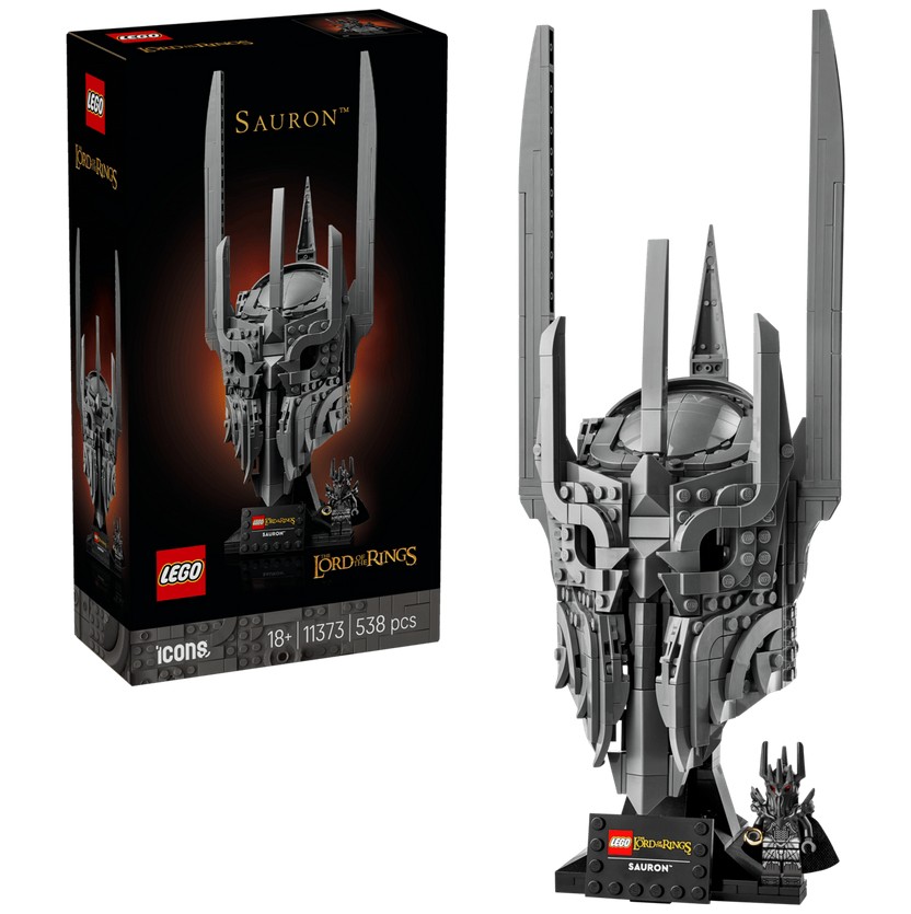 LEGO 11373 ICONS Der Herr der Ringe: Saurons Helm Bausatz NEU