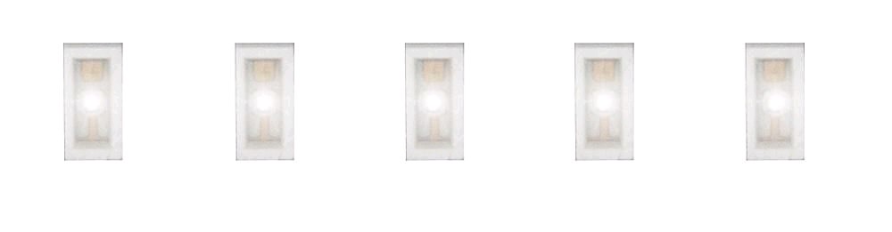 Faller 163750 Car System 5 SMD-LEDs, weiß Spur H0/TT/N/Z