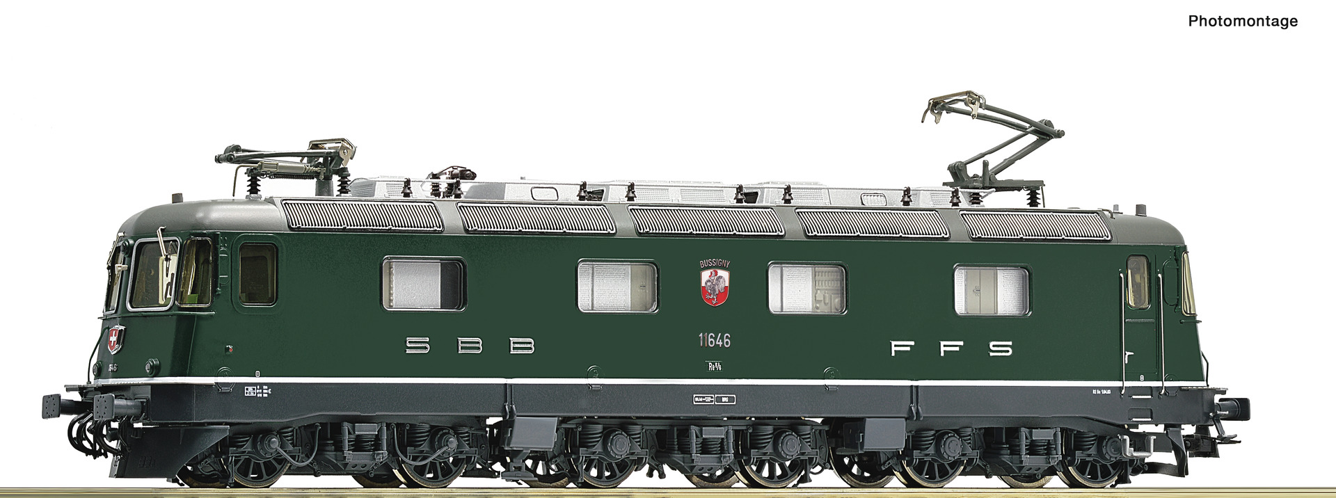Roco 7500160 Elektrolokomotive Re 6/6 11646