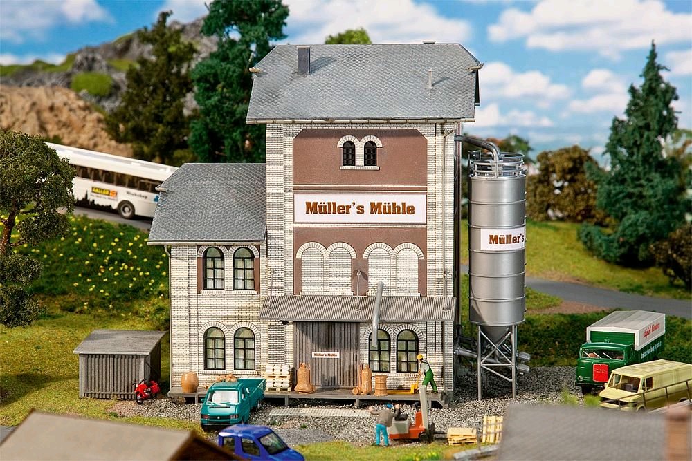 Faller 130228 Industriemühle 1:87 Spur H0 Bausatz Neu OVP