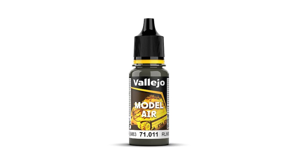 Vallejo 71011 Dunkelgrün, RLM 83, 18 ml Model Air NEU
