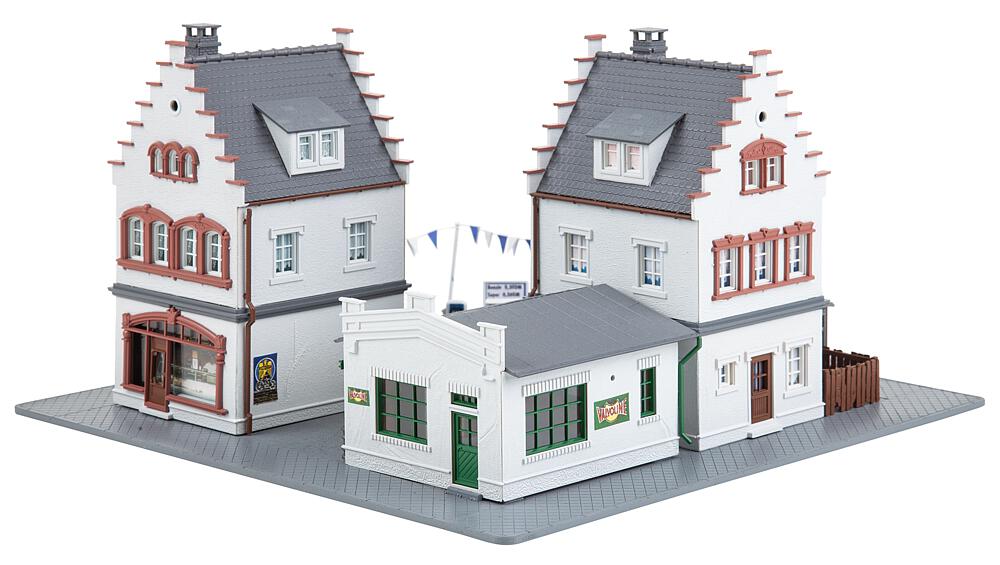 Faller 130167 Tankstelle Hesselbach - 1:87 Spur H0 - Bausatz - Neu - OVP
