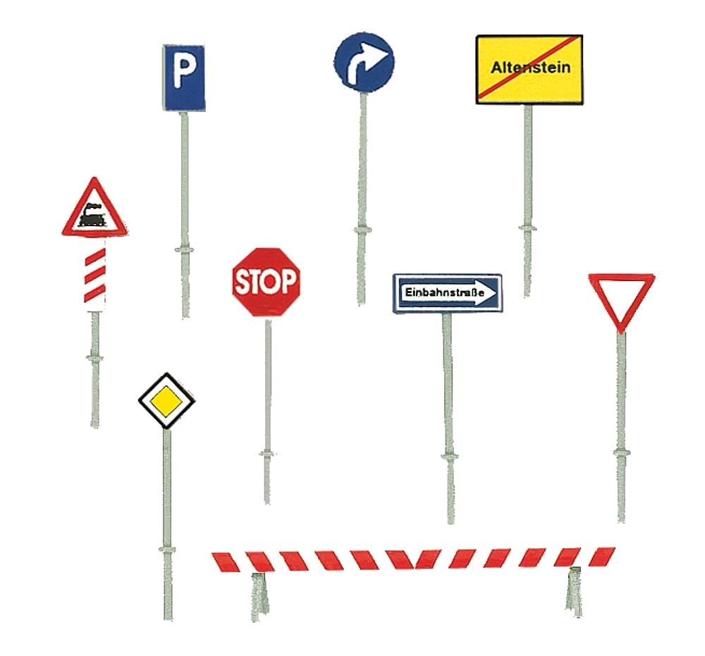 Faller 272450 Verkehrsschilder-Set 1:160 Spur N Neu OVP