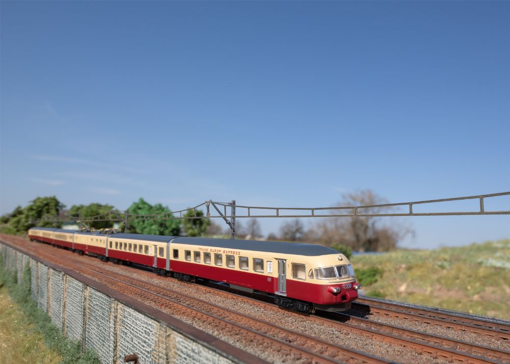 Märklin 88730 Schnelltriebwagenzug RAe TEE II (SBB) 1:220 Spur Z