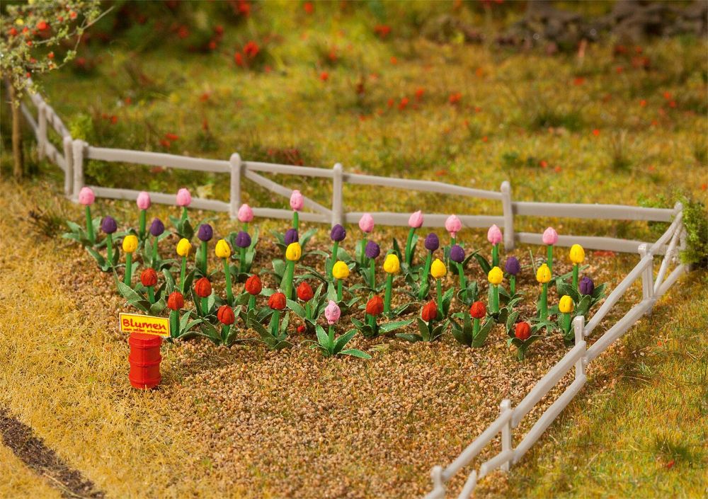 Faller 181262 36 Tulpen ca. 7 mm 1:87 Spur H0 NEU OVP