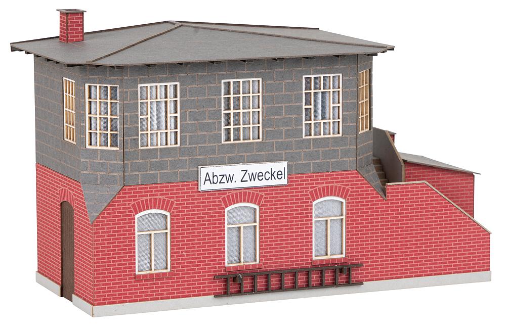 Faller 120091 Stellwerk Zweckel - 1:87 Spur H0 - Bausatz - Neu - OVP