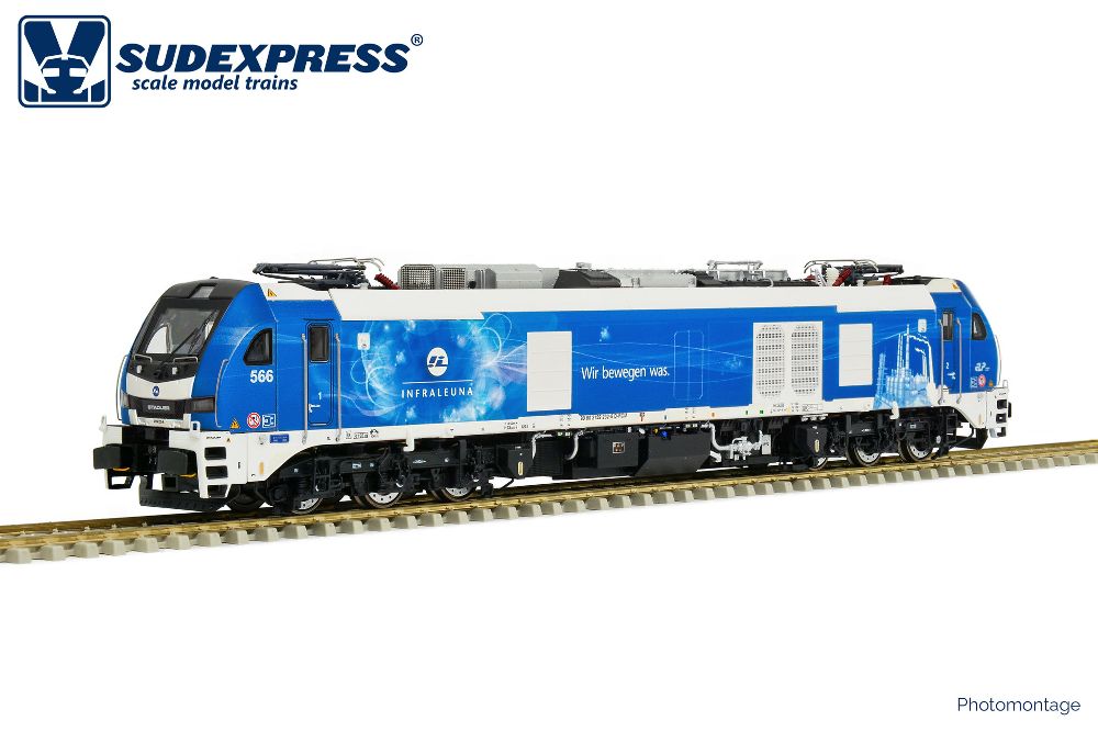 Sudexpress S1592329 Stadler EuroDual InfraLeuna 159 232-8 1:87 Spur H0