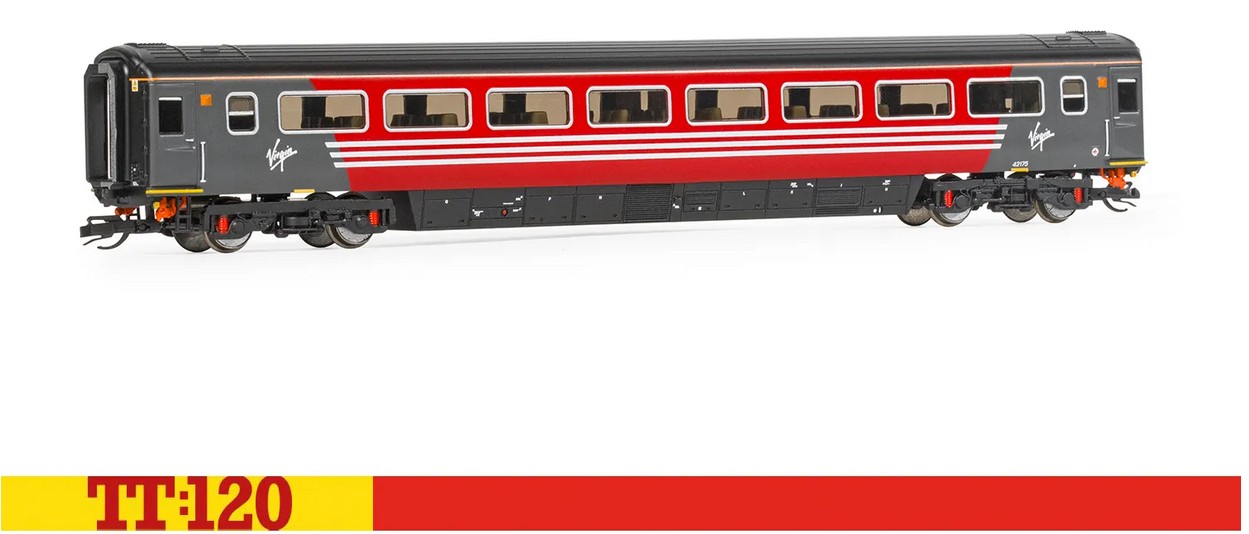 Hornby TT4047 Virgin HST Mk3 '42175' Trailer Standard Coach Spur TT